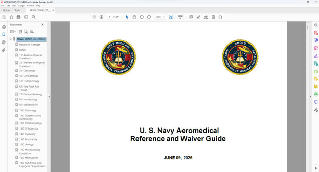 Aeromedical Reference and Waiver Guide